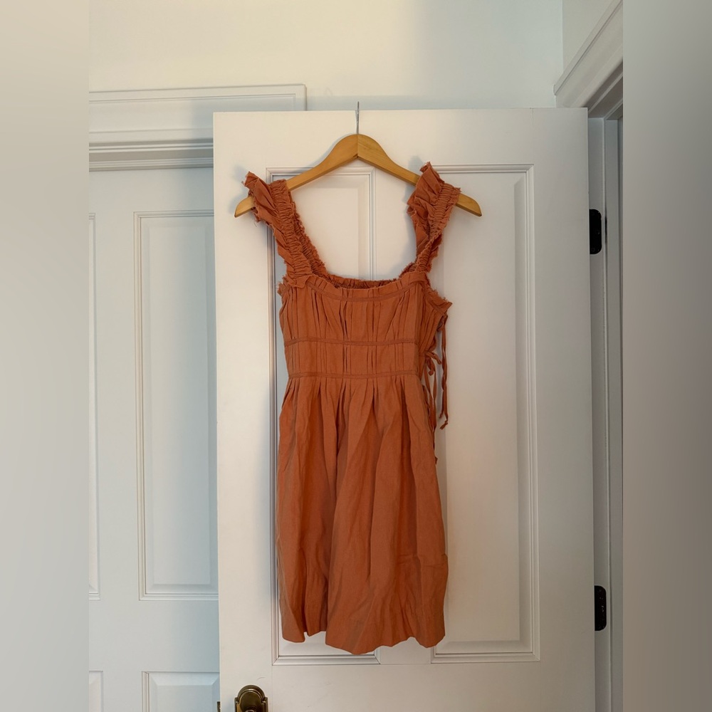 Favorite free people orange dress